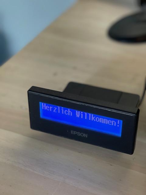 Kundendisplay zu Epson TM-M30 (schwarz)